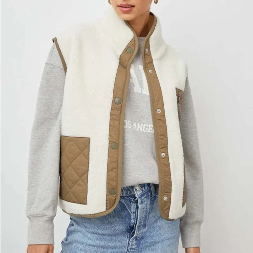 Rails Sherpa Fleece Pryanka‎ Vest Sz XS